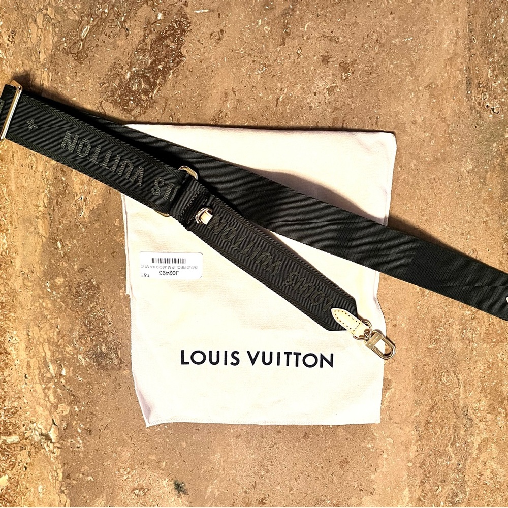Louis Vuitton Khaki Green Bandouliere Strap from Milan, Italy